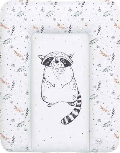 Ceba Baby mäkká prebaľovacia podložka Raccoon 50 × 70 cm