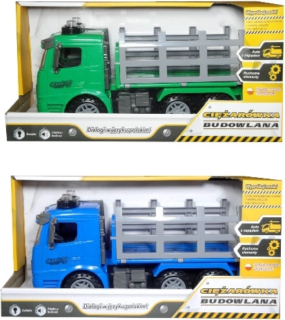 Stavebné auto s poľským zvukovým modulom - 1 kus