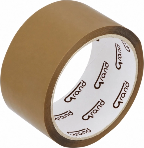 Baliaca páska GRAND hnedá BOPP 48 mm x 50 m - 1 kus