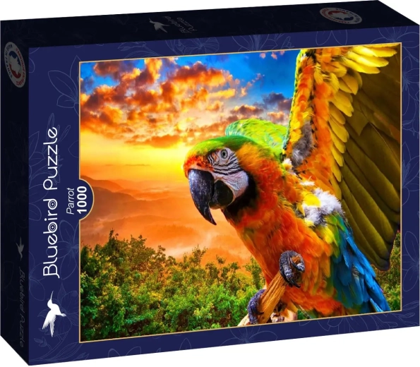 Bluebird puzzle papagáj 1000 dielikov