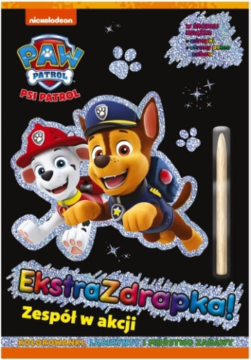 Tlapková patrola – extra škrabacia kniha: Tím v akcii