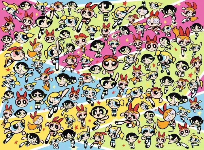 Ravensburger puzzle Rakétové dievčatá 500 dielikov