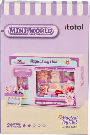 i-Total mini svet – čarovný obchodík (DIY miniatúra)