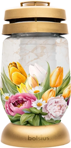 Cintorínska lampa Jaro 22 cm, výdrž 36 h