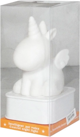 Gumová lampička jednorožec na batérie