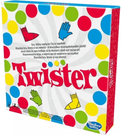 Klasická pohybová hra TWISTER