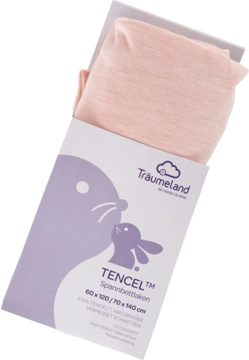 Träumeland napínacia plachta Tencel UNI Rose Smoke