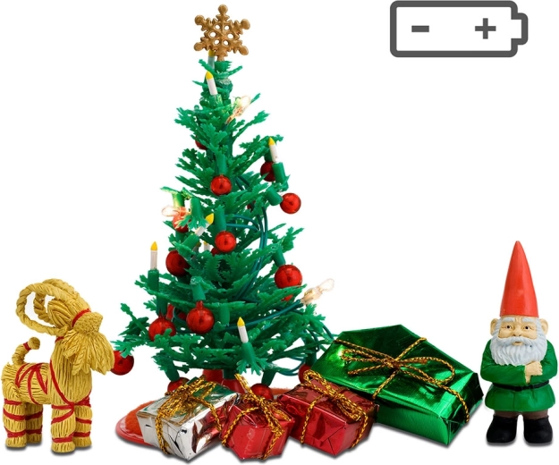 Lundby vianočná sada dekorácií do domčeka pre bábiky