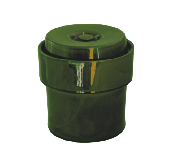 Keramický hermetický hrniec 5 l zelený