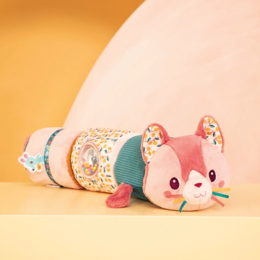 Lilliputiens veľký hrkací valček mačička Jeanne