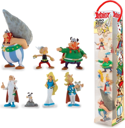 Asterix dedinčania – tuba (7 figúrok)