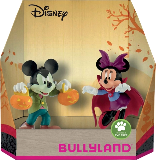 Bullyland Disney Mickey a Minnie – halloweenska darčeková sada figúrok