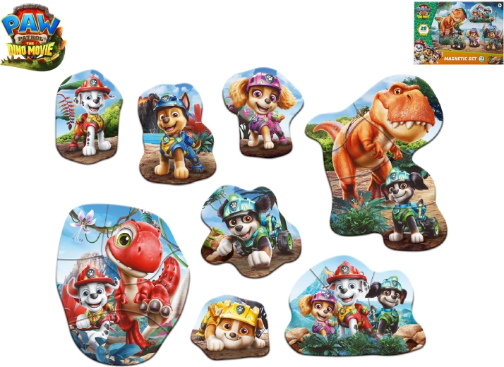 Magnetická sada Paw Patrol: The Dino Movie