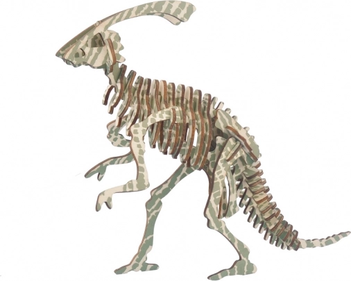 Woodcraft drevené 3D puzzle Parasaurolophus