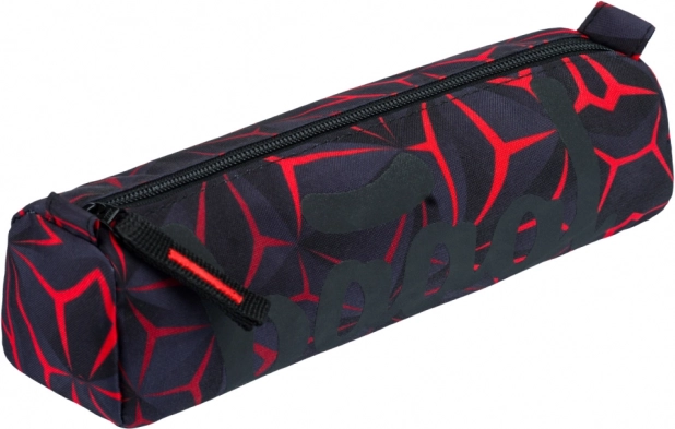 Študentské puzdro Red Polygon