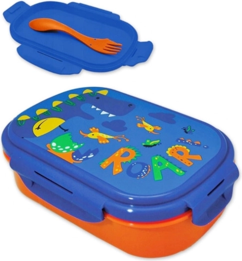 Desiatový box so súpravou príborov pre deti