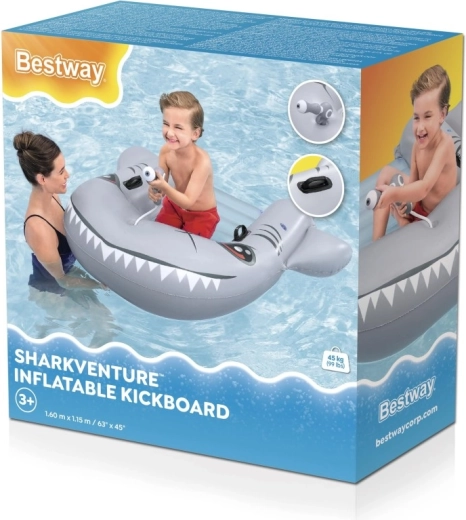 Nafukovacie žraločie plavidlo s vodným delom BESTWAY 160 × 115 cm