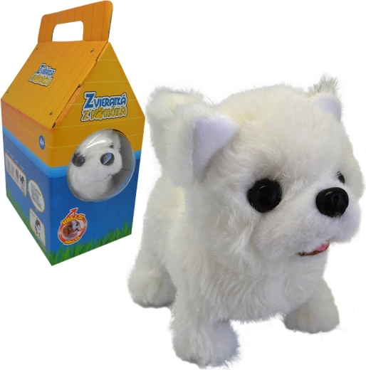 Chodiaci psík Bibi na batérie pre deti od 3 rokov