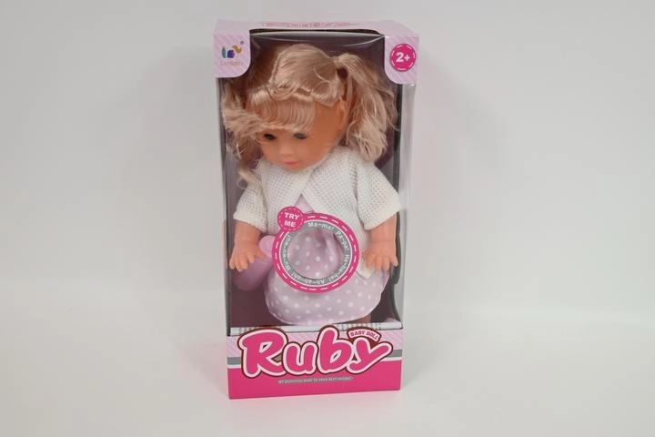 Interaktívna bábika Ruby 30 cm s fľaštičkou