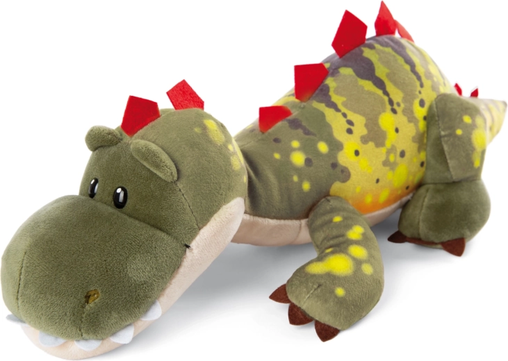 NICI plyšový dinosaurus Fossily ležiaci 45 cm Green