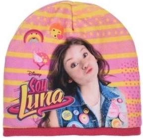 Čiapka Soy Luna s malinovým lemom