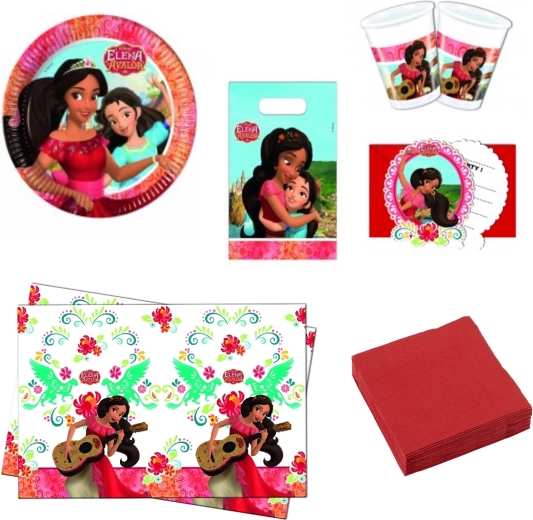 Párty set Elena of Avalor 49 dielov pre 8 osôb