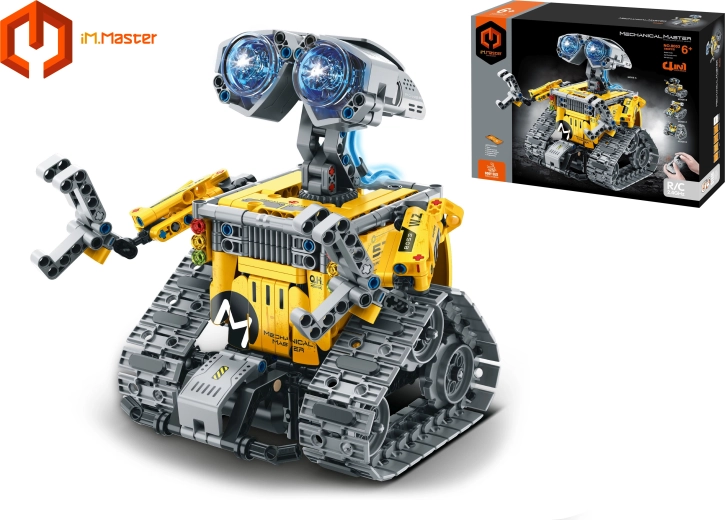 IM.Master Stavebnica robot WALL-E 4v1 RC ovládač/aplikácia 15,5x21x19,5 cm