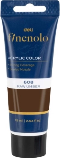 Akrylová farba 75 ml hnedá