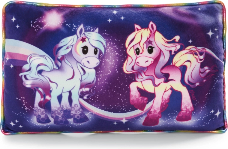 NICI vankúš Pony Stars 43 × 25 cm