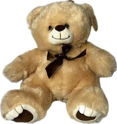 Svetlý plyšový medvedík 28 cm