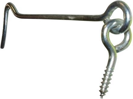 Háčik na dvere pozinkovaný 125 mm (sada 10 ks)