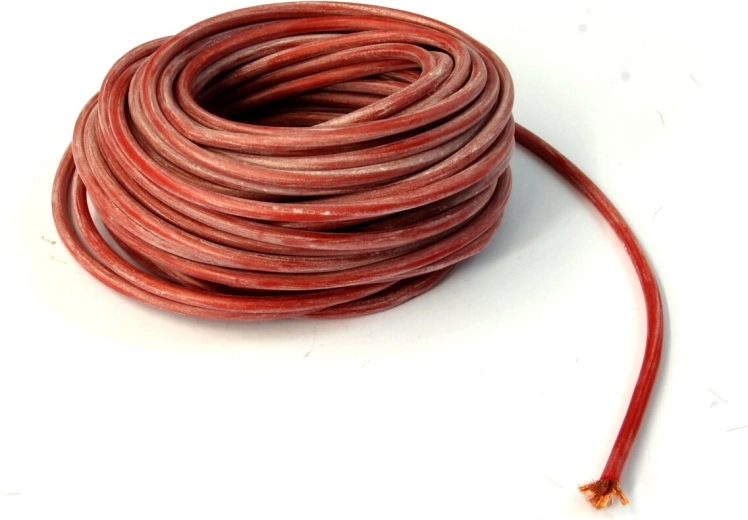 Silikónový vodič 2,5 mm² 10 m červený