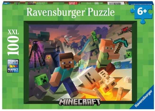 Puzzle RAVENSBURGER Minecraft – 100 dielikov