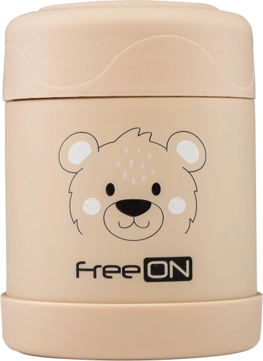 FreeON termonádoba na jedlo 350 ml ružová