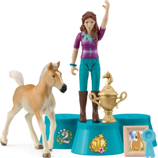 Schleich Pocket Set – odovzdávanie cien po turnaji s Lisou a žriebäťom