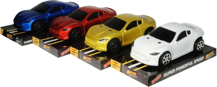 Auto s pohonom – farebné hračkárske auto