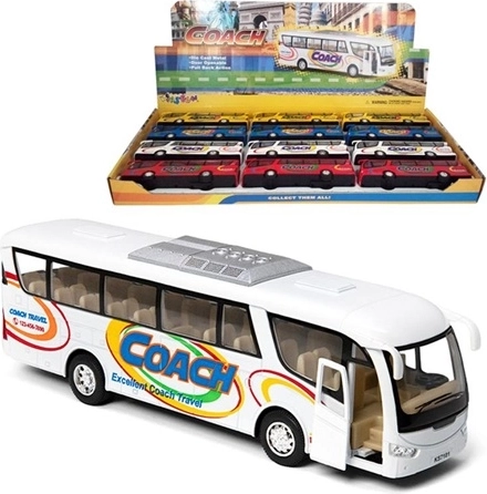 Kovový autobus - 1 kus