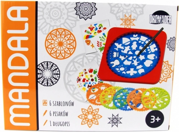 Súprava na kreslenie mandál