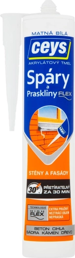 Akrylový tmel AKRYLCEYS 280 ml biely