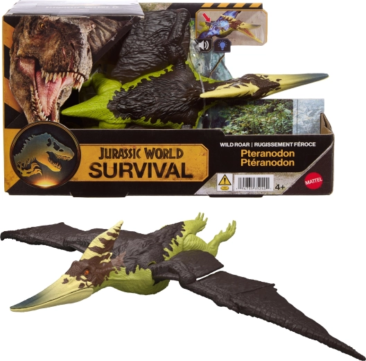 Interaktívny dinosaurus JURASSIC WORLD Survival Pteranodon 30 cm