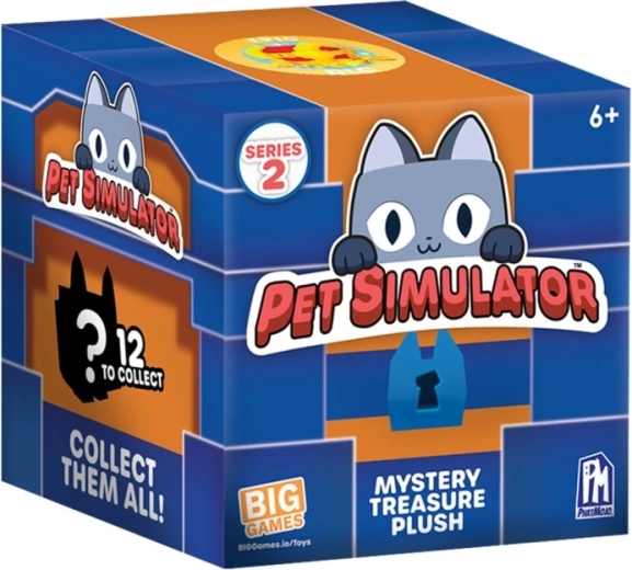 Pet Simulator séria 2 – plyšová figúrka v krabičke s prekvapením - 1 kus