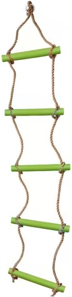 Lezecký rebrík s plastovými priečkami pre deti