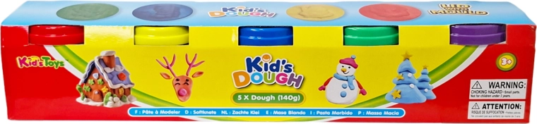 Modelovacia hmota – sada 5 kelímkov