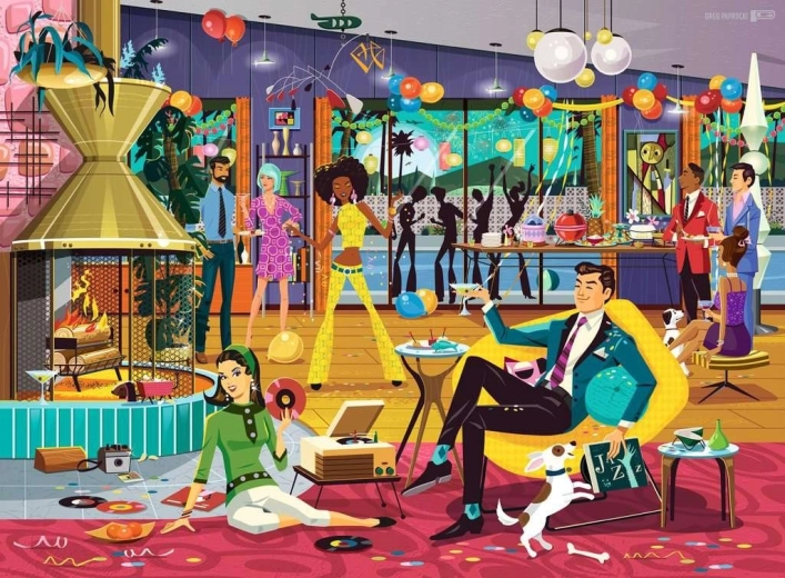 Ravensburger Puzzle Jazzy! Čas na párty 500 dielikov