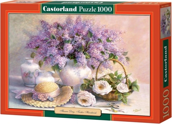 Puzzle Castorland kvety – orgovány a ruže, 1000 dielikov