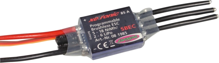Regulátor Xetronic 85 A s BEC 5 A