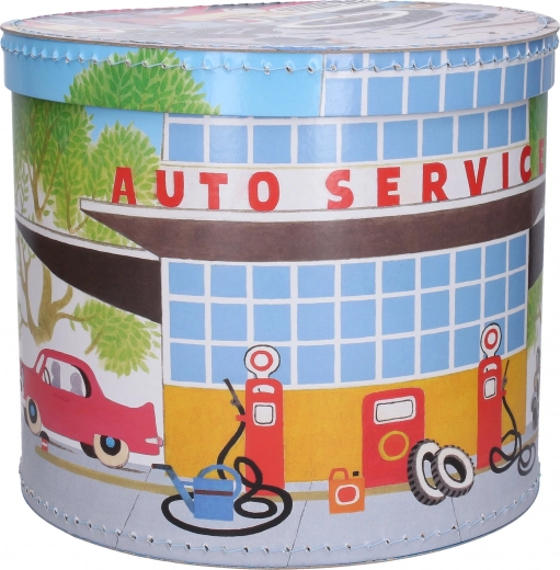 Guľatá krabica s motívom Krtka