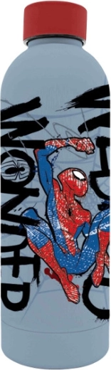 Nerezová fľaša s 3D potlačou SPIDERMAN 500 ml