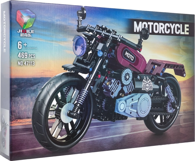 Stavebnica motocykla, 469 dielikov