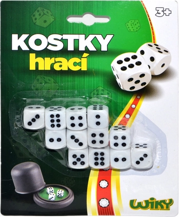 Sada hracích kociek 14 mm – 12 ks